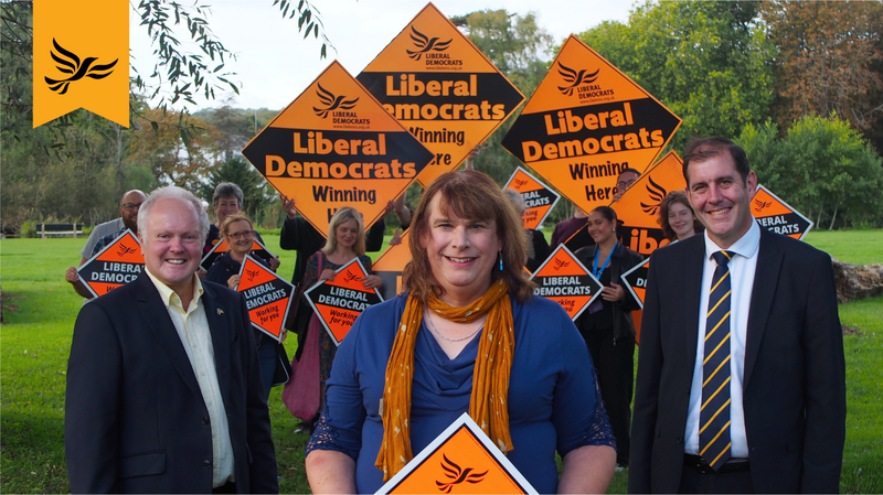 Helen Belcher and the Reading West & Mid Berkshire Liberal Democrats